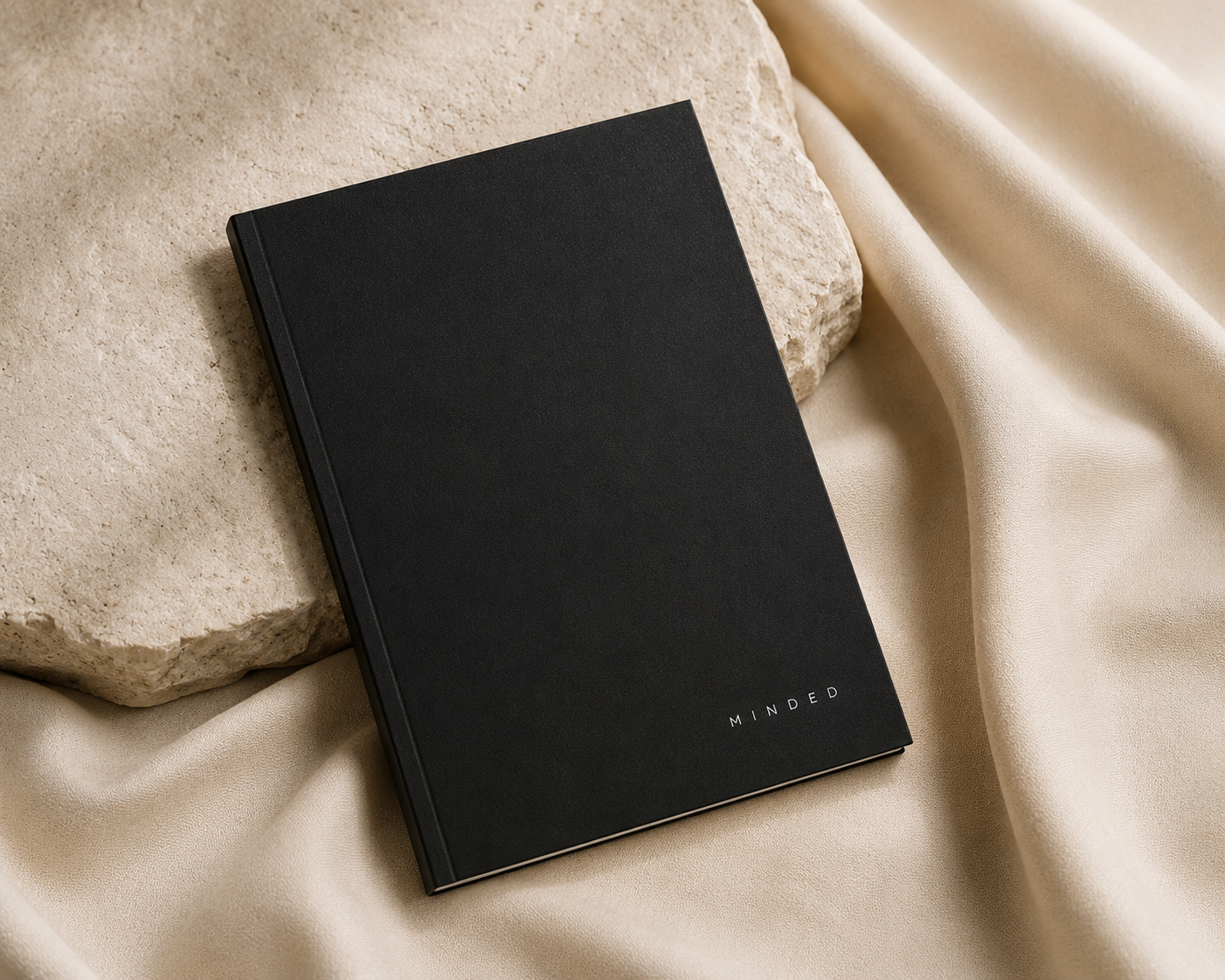 M I N D E D Notebook - Matte Black